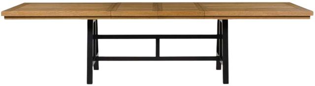 Signature Design by Ashley® Galliden Brown Dining Table with Black Base-1
