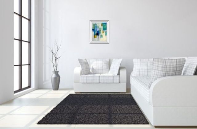 Classy Art Bayside I by Lannie Loreth Mirror Framed Wall Art-3