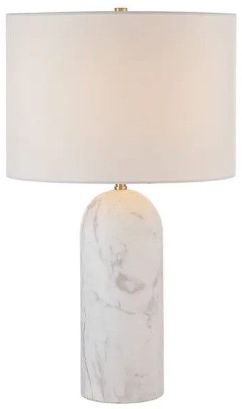 Renwil® Beausoleil Honed White Table Lamp-1