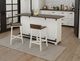 International Furniture Direct Pueblo White Bar Table-1