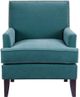 Olliix by Madison Park Blue Colton Track Arm Club Chair-0