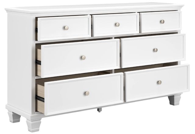 Signature Design by Ashley® Fortman White Dresser-1