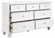 Signature Design by Ashley® Fortman White Dresser-1