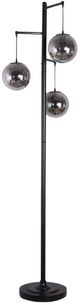 Classy Living Globe Cascade Black Floor Lamp-0