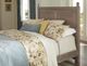 Vaughan-Bassett Laurel Weathered Grey King Elder Poster Bed With Storage Bench-1