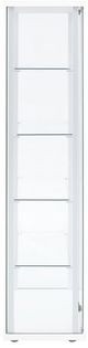 Coaster® Delphinium Clear/White Display Cabinet-4