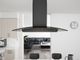 Zephyr Ravenna Island 42" Smoke Gray Glass Island Range Hood-1