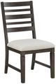 Homelegance® Victoria Beige/Dark Espresso Side Chair-0