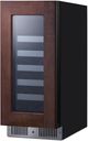 Summit® 15" Panel Ready Built-In Wine Cooler-3