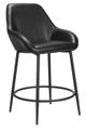 Zuo® Modern Vila Black Counter Stool-0
