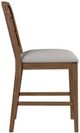 Elements International Glinda Brown Counter Stool-4