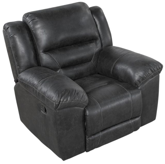 Homelegance® Hazen Black Rocker Manual Recliner-3