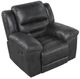 Homelegance® Hazen Black Rocker Manual Recliner-3