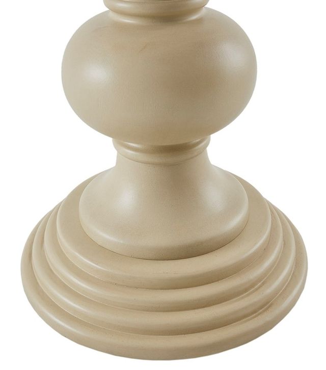 Olliix by Madison Park Lexi Walnut Table with Antique Cream Base-1