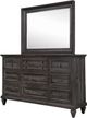 Magnussen Home® Calistoga 3-Piece Weathered Charcoal King Panel Bedroom Set-4