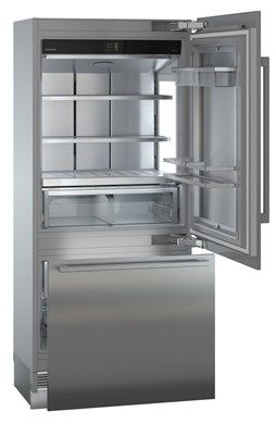 Liebherr 36" 18.1 Cu. Ft. Panel Ready Counter Depth Bottom Freezer Refrigerator with BioFresh-3