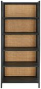 Signature Design by Ashley® Abyard Black/Natural Bookcase-1