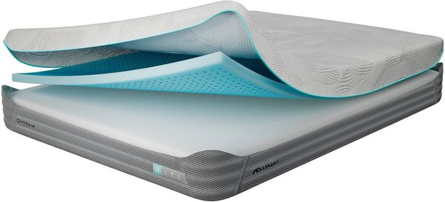 BEDGEAR® S5 Performance® 10" Memory Foam Medium Tight Top Split King Mattress in a Box, Includes 2 Pieces-3