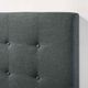 Intercon Addyson Gunmetal Youth Twin Upholstered Panel Bed-3