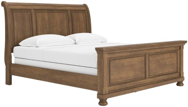 Signature Design by Ashley® Feddinger Medium Brown King Sleigh Bed-1