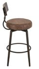 International Furniture Direct Castaña Camel Brown 30" Bar Stool-3