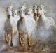 Stylecraft Wild Stallions Brown/Gray/White Wall Art -1
