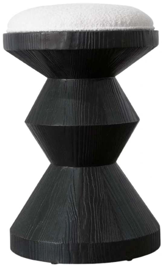 Hooker® Furniture Commerce and Market Xaden Charred Black Counter Stool-0