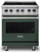 Viking® 5 Series 30" Blackforest Green Pro Style Induction Range-0