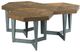 American Drew® AD Modern Synergy Brown Echo Bunching Cocktail Table with Gray Metal Base-1