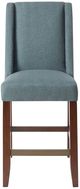 Olliix by Madison Park Blue Brody Wing Counter Stool-1
