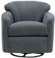 Cozy Life Fisher Blue Swivel Glider Chair-1