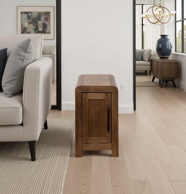 Legends Home Haven Bourbon Chairside Table-1
