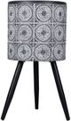 A & B Home Blue/White Large Tiled Pattern Planter-0