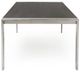 VIG Furniture Modrest Fauna Chrome/Gray/Stainless Steel Dining Table-3