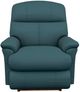 La-Z-Boy® Reed Arctic Blue Leather Power Rocking Recliner with Headrest-1