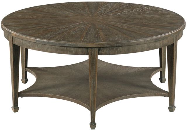 Hammary® Emporium Sutter Shadow Round Coffee Table-3