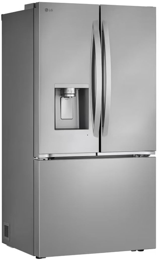 LG 36" 25.5 Cu. Ft. PrintProof™ Stainless Steel Counter Depth French Door Refrigerator-3