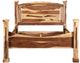 Porter International Designs Tahoe Natural Eastern King Panel Bed-1