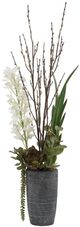 Uttermost® Eterna Orchid Aged Charcoal Centerpiece-4