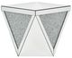 Michael Amini® Montreal Mirrored/Silver End Table-1