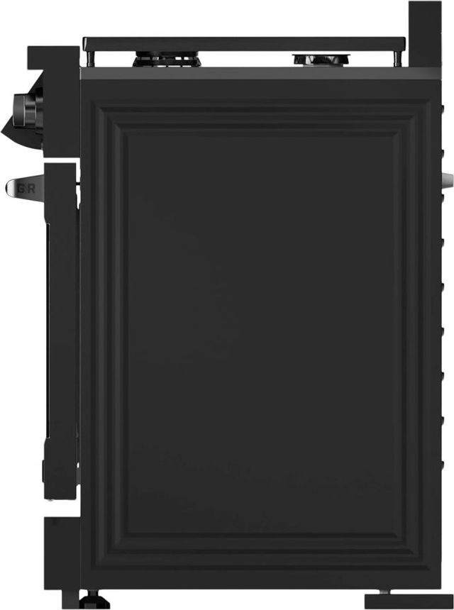 Thor Kitchen® Gordon Ramsay Series 30" Matte Black Pro Style Gas Range-3