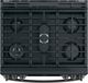 GE Profile™ 30" Black Slate Slide-In Front Control Gas Range-3