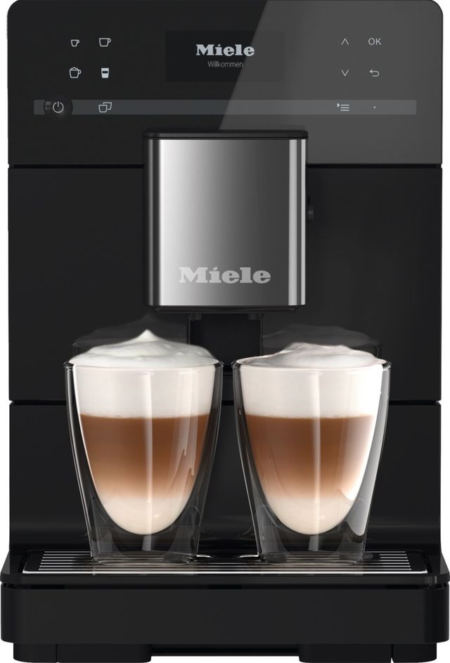 Miele CM 5310 Silence Obsidian Black Countertop Coffee Maker-1