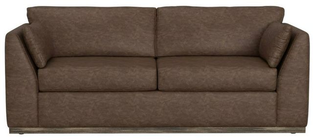 International Furniture Direct Vallarta Chocolate Brown Sofa-2