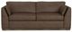 International Furniture Direct Vallarta Chocolate Brown Sofa-2