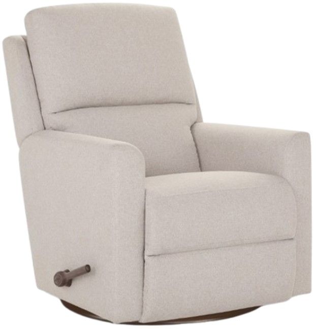 La-Z-Boy® Wynne Dove Manual Swivel Glider Recliner-0