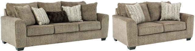 Benchcraft® Olin 2-Piece Chocolate Living Room Seating Set-0