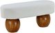 Forty West Fergie Brown/White Bench-0