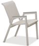 Telescope Casual Bazza Sling Bistro Stacking Chair with Polymer Arms-0