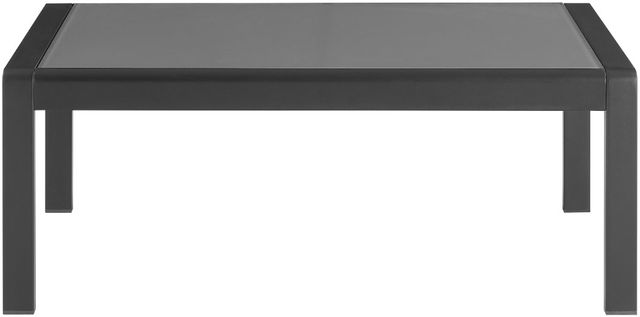 Linon Key Powder Black Outdoor Coffee Table-2
